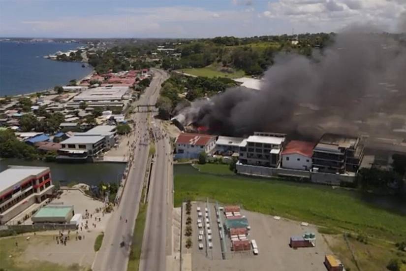 Australia Sends Troops And Police To Solomon Islands Amid Unrest