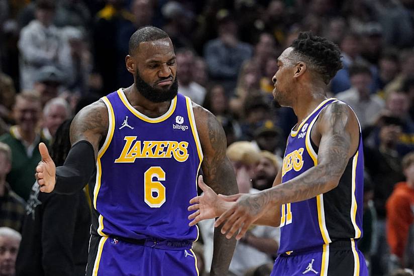 Lebron James Back With A Bang As Lakers See Off Pacers