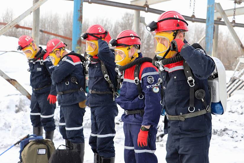 Bid To Rescue Trapped Miners In Russia As 11 Killed And Dozens Injured In Fire