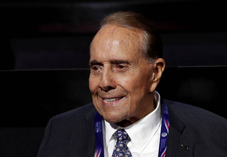 Senate Leader And Presidential Candidate Bob Dole Dies Aged 98