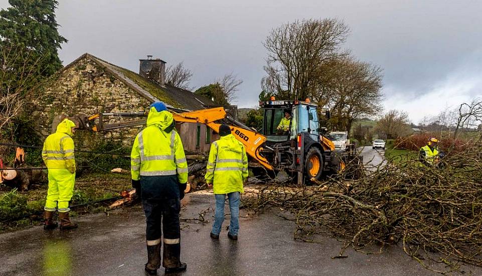 Storm Barra Leaves Trail Of Debris In Its Wake