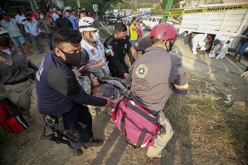 At Least 53 People Dead After Lorry Smuggling Migrants Crashes In Mexico