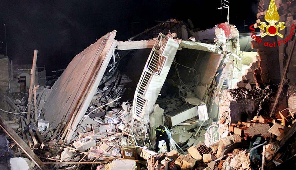 At Least Three Dead In Building Collapse In Sicily