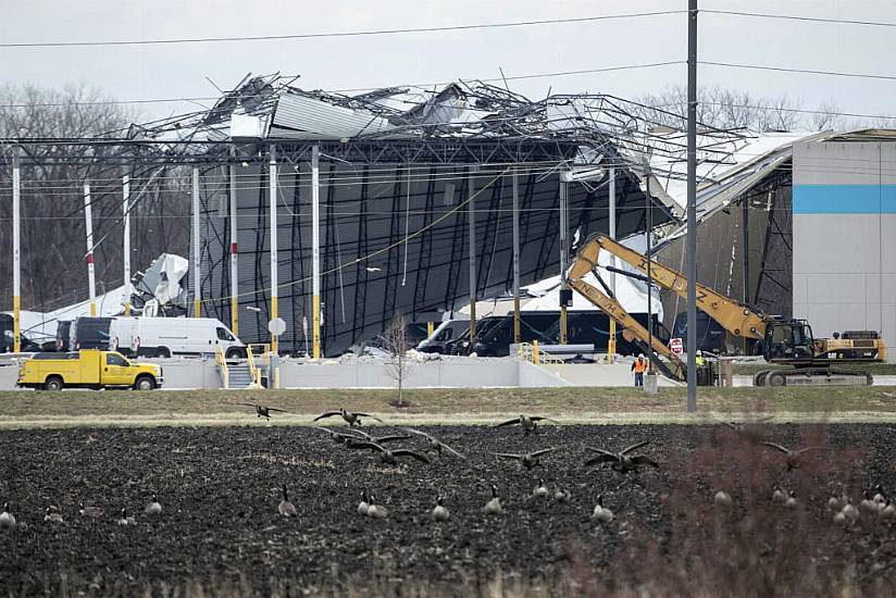 Us Inspectors Launch Probe Into Amazon Warehouse Collapse During Tornado