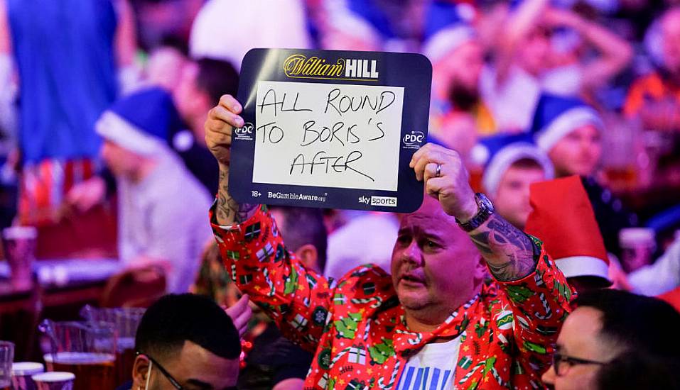 ‘Stand Up If You Hate Boris’: Darts Fans Take Aim At British Prime Minister