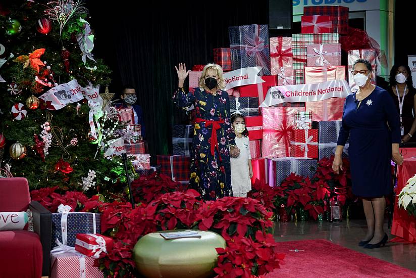 Joe Biden Joins Wife Jill In Christmas Eve Visit To Children’s Hospital