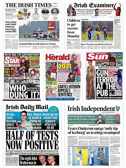 What The Papers Say: Tuesday's Front Pages