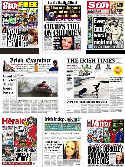 What The Papers Say: Monday's Front Pages