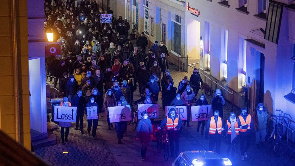 Violence Flares At Pandemic Protests In Germany