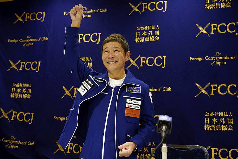 Japanese Tycoon Returns From Space With Dreams Of Business Expansion