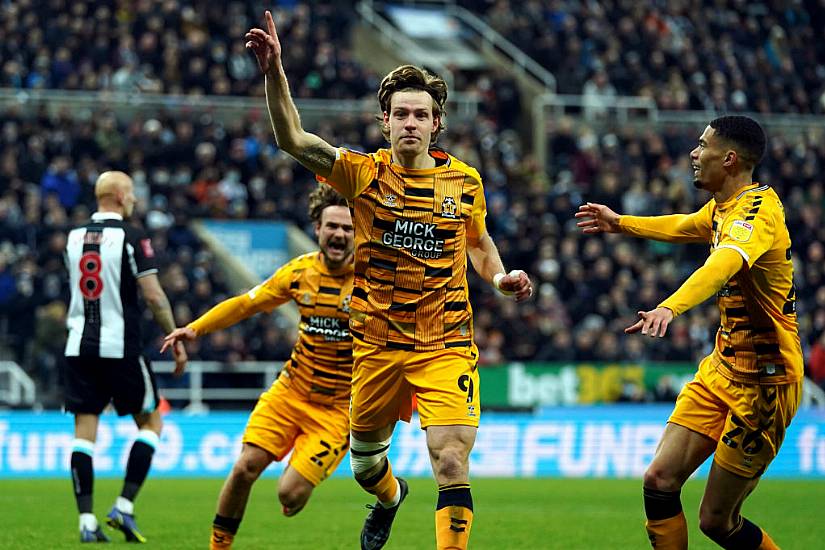 Joe Ironside Revels In Dream Goal After Cambridge Stun Newcastle