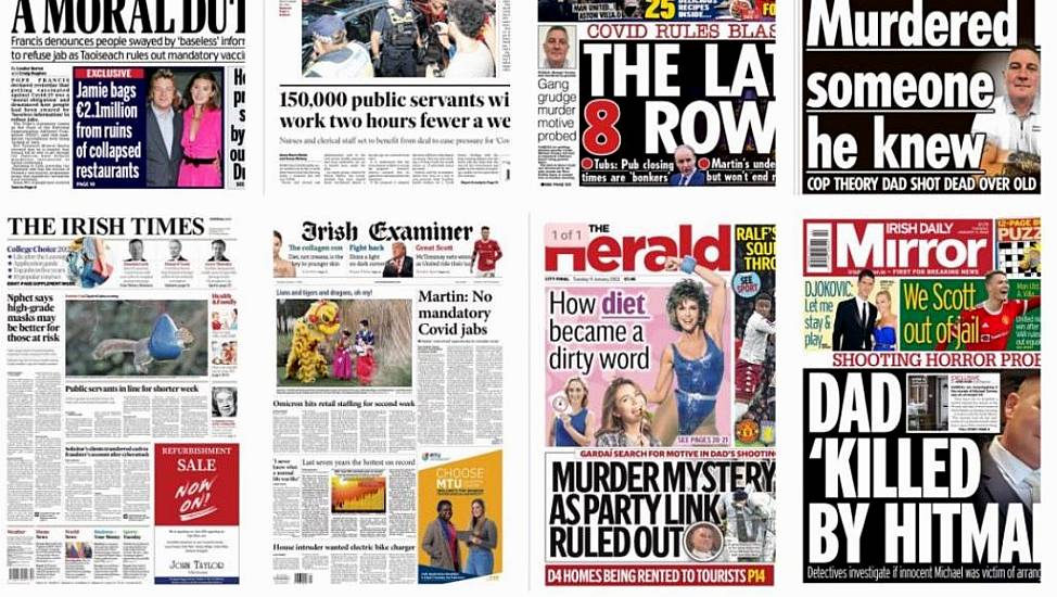 What The Papers Say: Tuesday's Front Pages