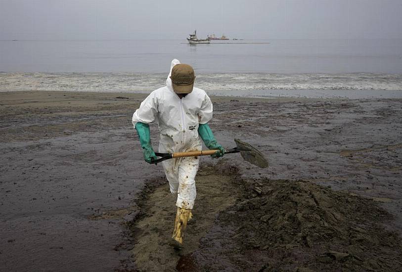 21 Beaches Polluted By Oil Spill In Peru Linked To Tonga Eruption