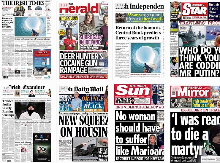 What The Papers Say: Wednesday's Front Pages