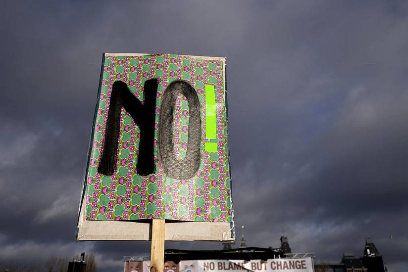 Metoo Protest In Amsterdam After Sexual Harassment Allegations At Tv Show