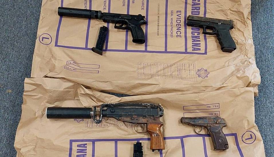 Two Arrested After Gardaí Seize Four Firearms During Search Of Tallaght Homes