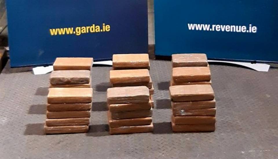 Man Arrested As Cocaine Worth €3.1 Million Seized At Dublin Port