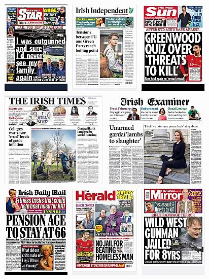 What The Papers Say: Wednesday's Front Pages