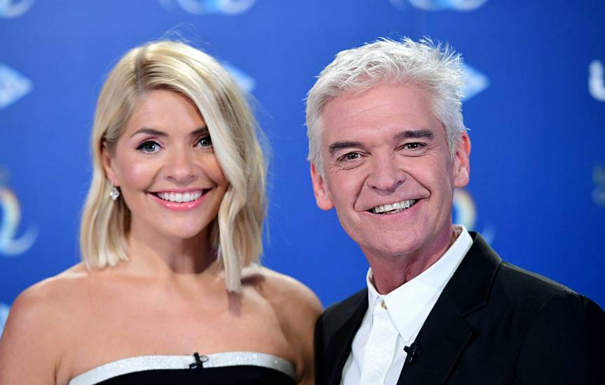 Holly Willoughby Sends ‘Lots Of Love’ As Phillip Schofield Misses Dancing On Ice