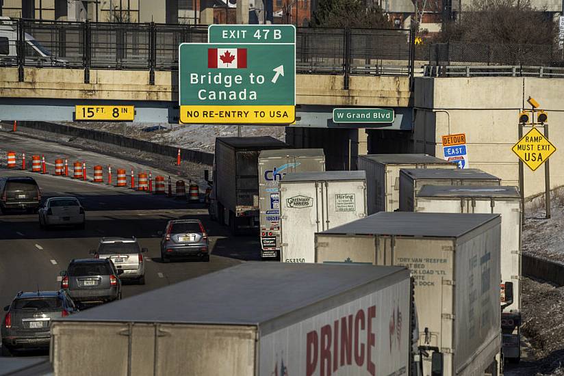 Ford Plant Forced To Shut Due To Bridge Blockade Amid Covid Protests In Canada