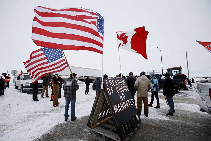 Ontario Declares An Emergency Over Lorry Blockades In Canada