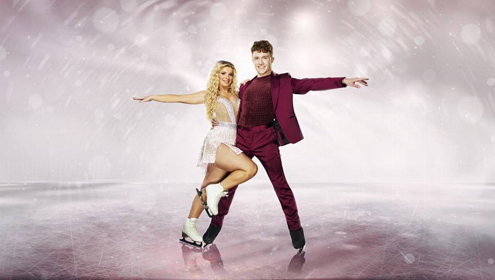 Love Island Star Liberty Poole Takes A Tumble During Dancing On Ice