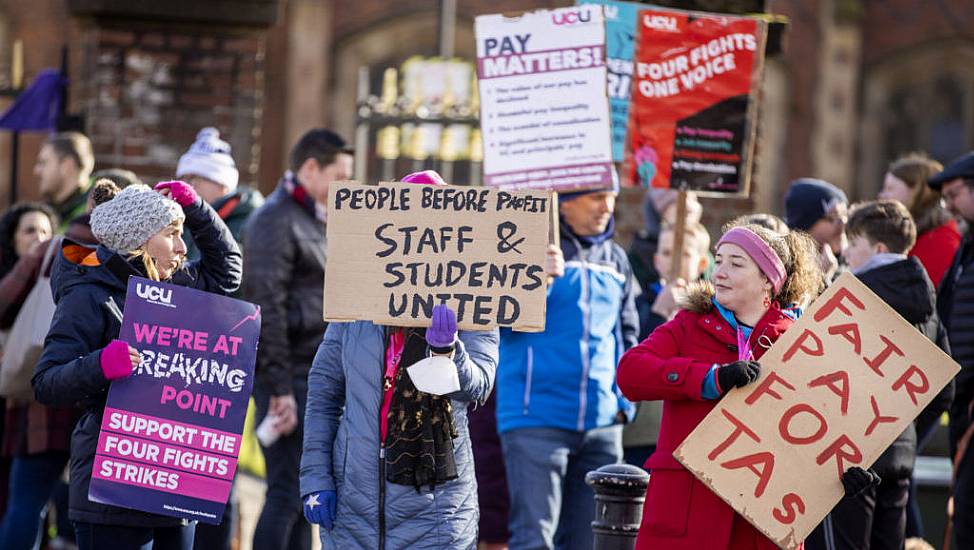 University Staff Begin Strike Action In Northern Ireland