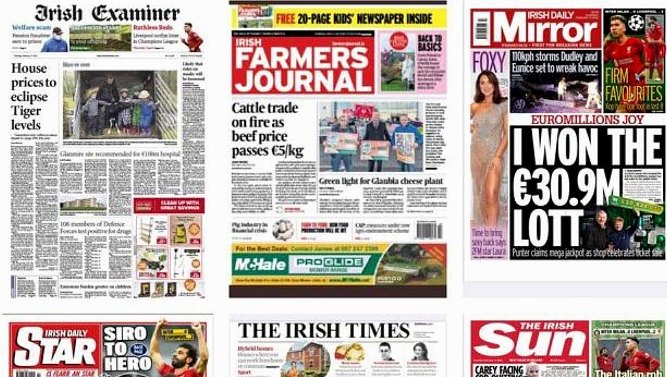 What The Papers Say: Thursday's Front Pages