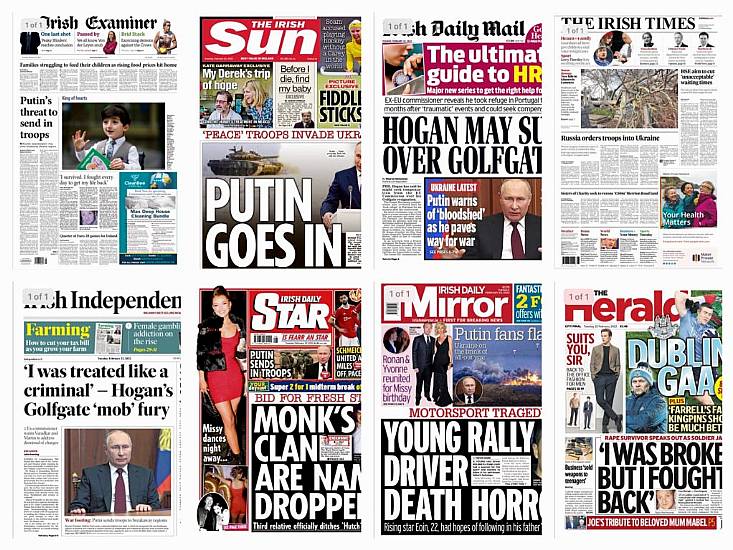 What The Papers Say: Tuesday's Front Pages