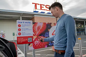 Tesco click and collect