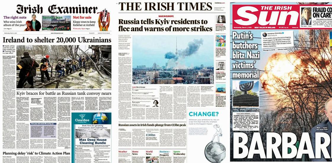 What The Papers Say: Wednesday's Front Pages