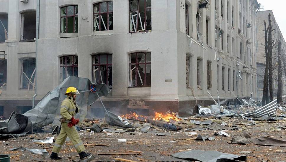 Anger And Disbelief Amidst The Rubble In Ukraine's Kharkiv