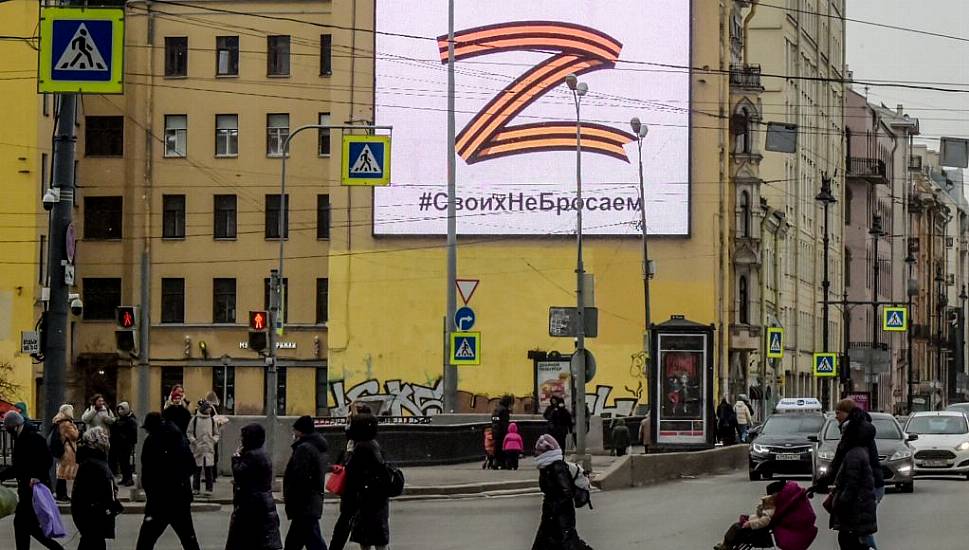 Russia's 'Z' Campaign Drums Up Support For 'Operation' In Ukraine