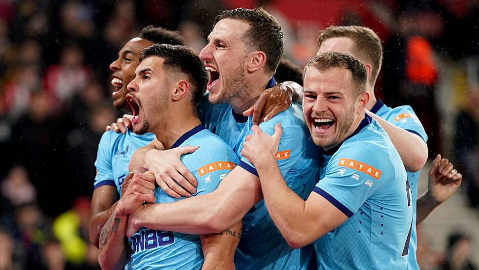 Bruno Guimaraes And Chris Wood Goals Hand Newcastle Victory