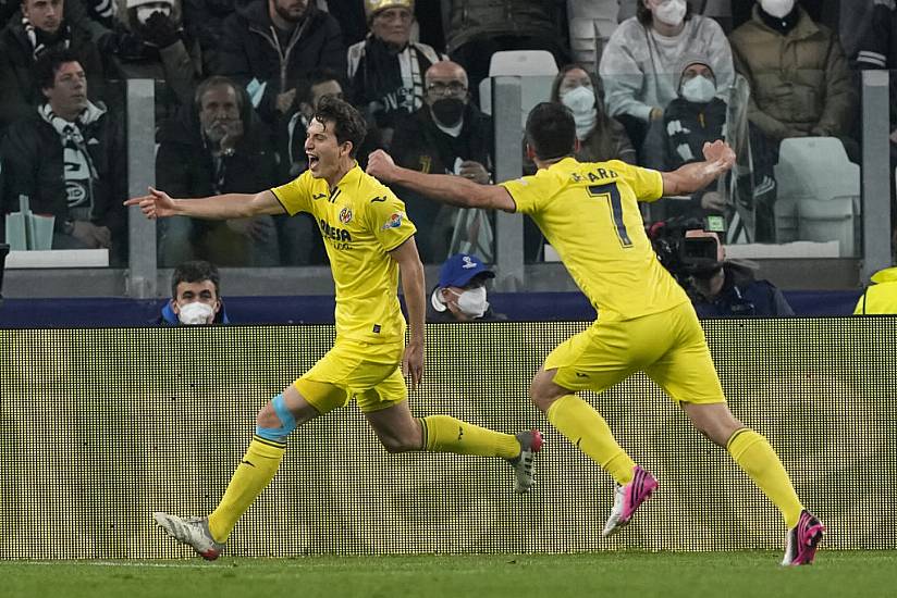 Juventus Dumped Out Of Champions League As Villarreal Stun Italian Giants