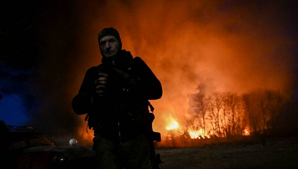 Scant Progress In Peace Talks As Ukrainian Cities Are Pounded By Russia