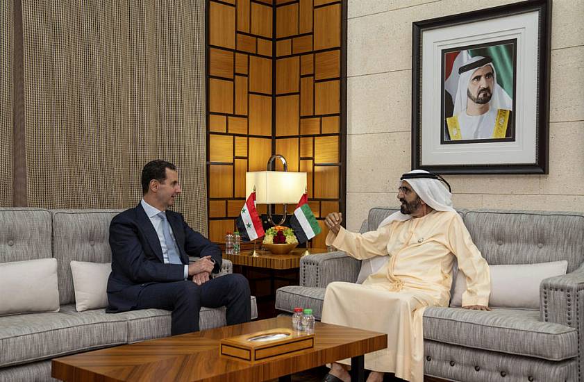 Syria’s President Bashar Assad Visits United Arab Emirates