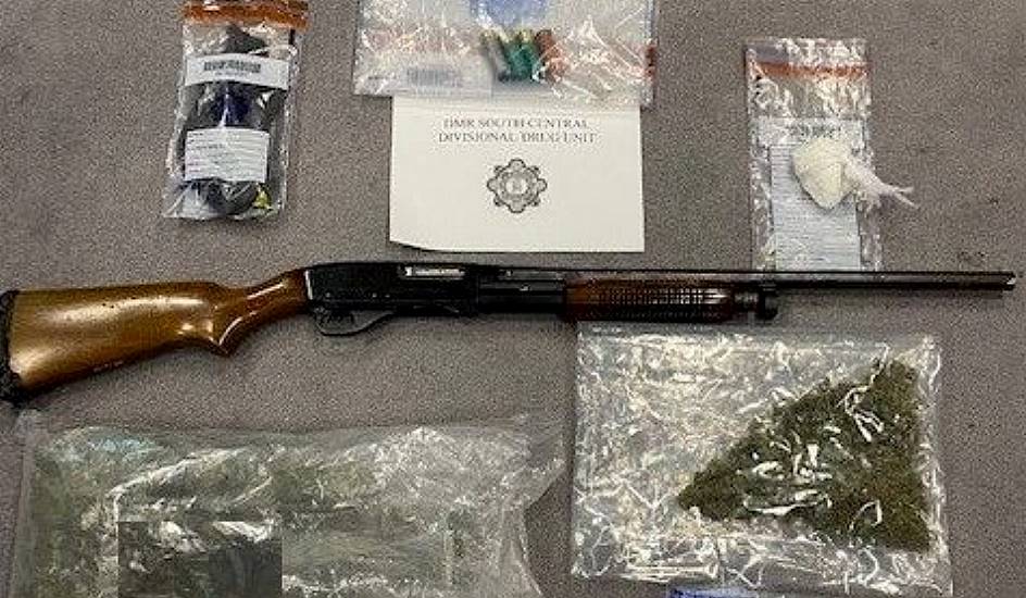 Three Arrested After Drugs And Loaded Shotgun Seized From Dublin House