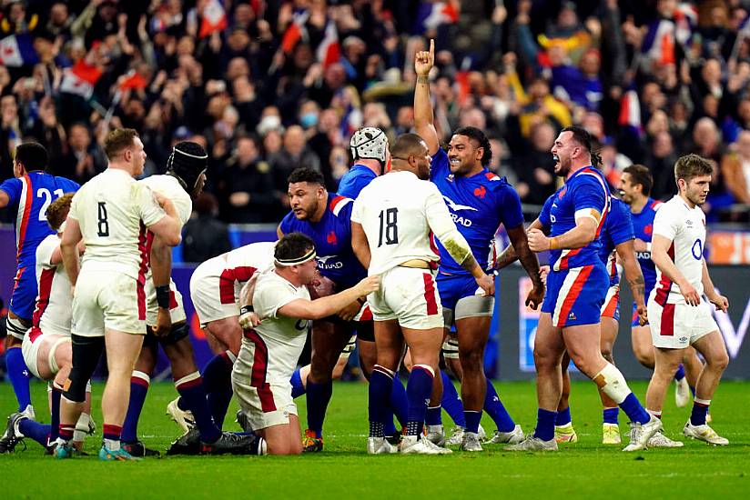 France Clinch Grand Slam With Victory Over England In Paris