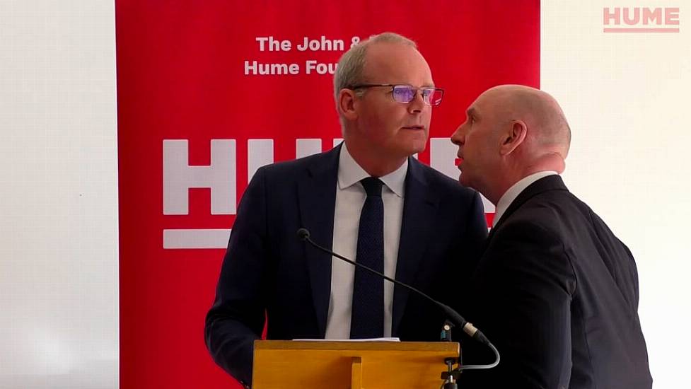 Security Alert That Forced Simon Coveney From Stage At Peace Event Condemned