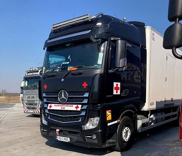 Group From West Cork Town Send Lorry Of Humanitarian Aid To Ukraine