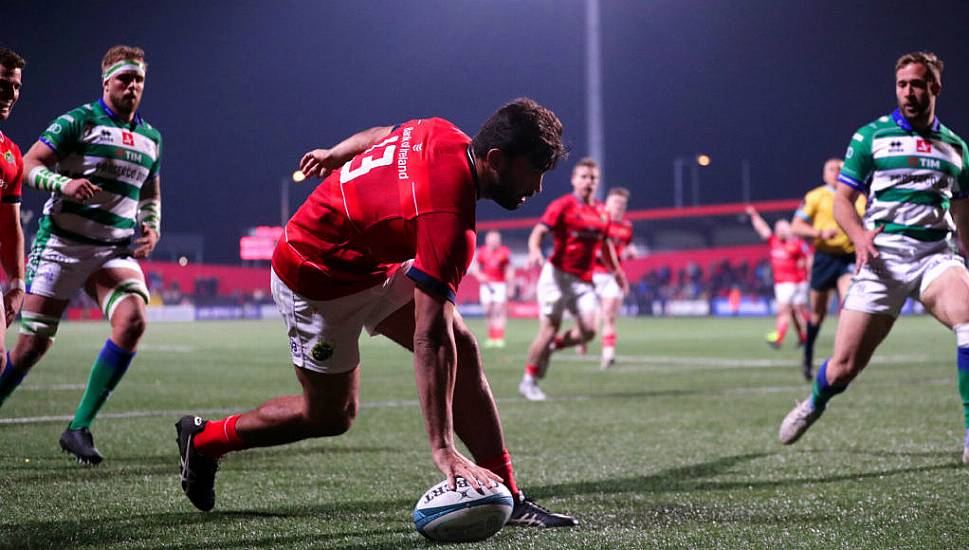 Munster Move Within Three Points Of Leinster After Win Over Benetton