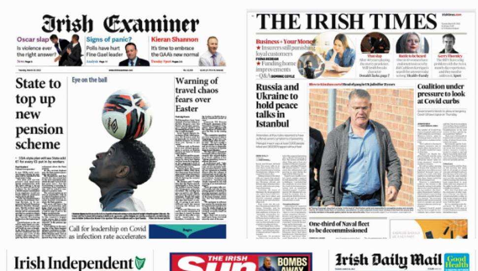 What The Papers Say: Tuesday's Front Pages