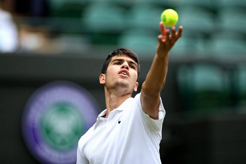 Teenager Carlos Alcaraz Again Upsets Stefanos Tsitsipas