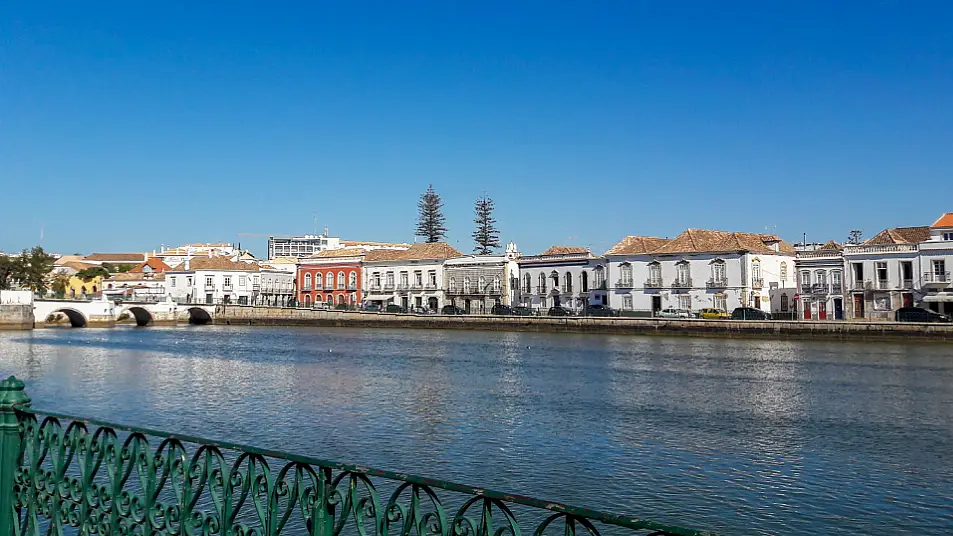 Tavira town is the one of the prettiest towns in Portugal