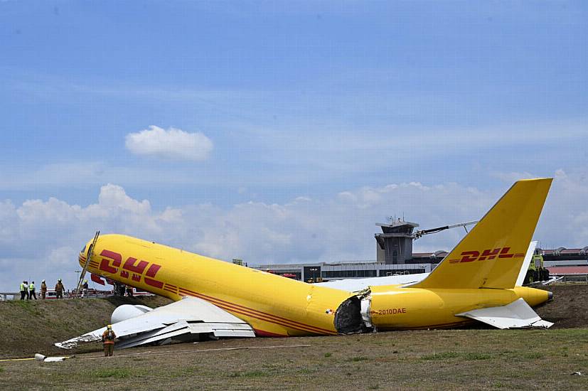 Cargo Jet Slides Off Runway In Costa Rica And Splits In Half