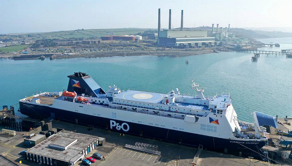 P&Amp;O Ferry Released From Detention After Being Reinspected By Officials