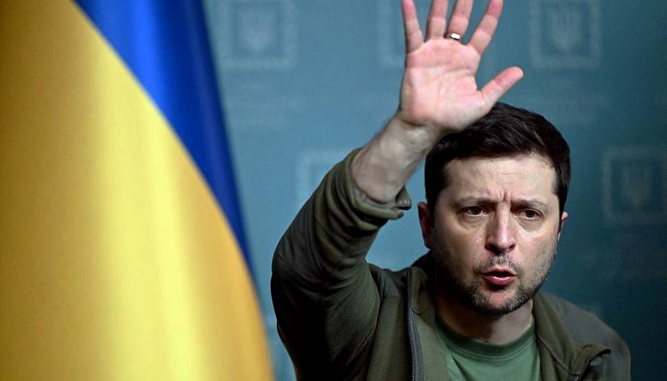 Zelenskiy Mocks Putin For Saying War In Ukraine Is Going To Plan