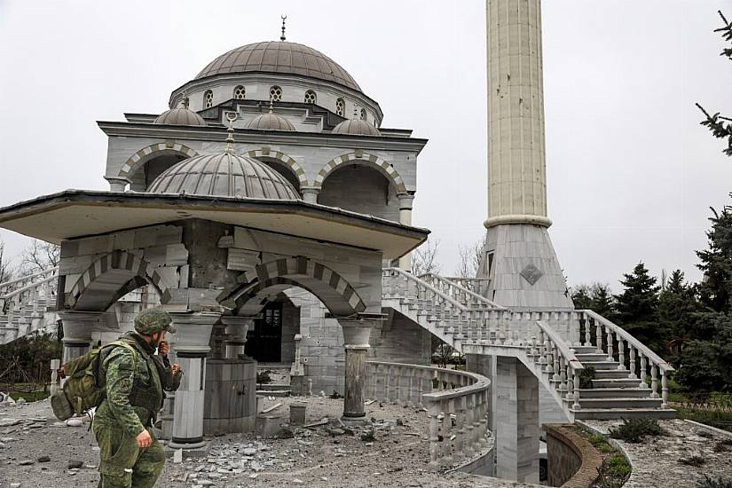 Russian Forces Accused Of Bombing Hospital In Mariupol