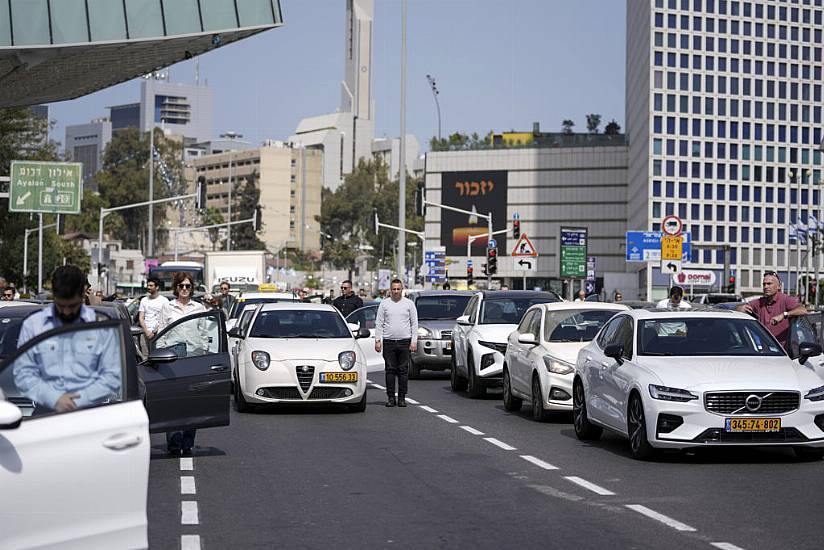 Israel Halts For Annual Holocaust Day And Honours Six Million Murdered Jews